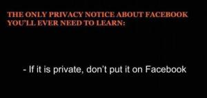 facebook private